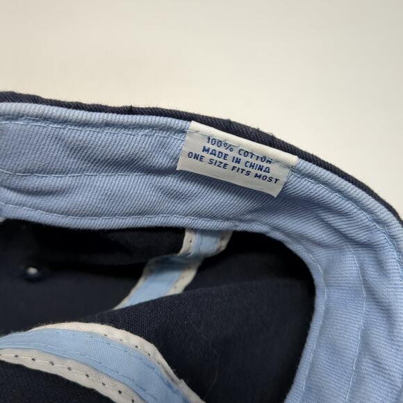 Universal Studios Strapback Hat Blue One Size Adjustable Vent Holes - Picture 9 of 10